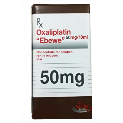 OXALIPLATIN EBEWE 50 MG / 10 ML ( OXALIPLATIN ) FOR IV ADMINISTRATION 10 ML VIAL